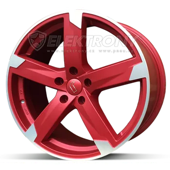 Alu kolo Rondell 01RZ Matt Red 8x19 5x112 ET48