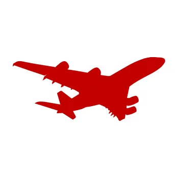 Polep vozidla SAMOLEPKA Letadlo 002 pravá (18 - tmavě červená) NA AUTO, NÁLEPKA, FÓLIE, POLEP, TUNING, VLASTNÍ TEXT, TISK, AUTOSAMOLEPKY.cz, POLEPY, OBRÁZEK, LOGO, SAMOLEPKY