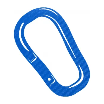 Samolepící dekorace SAMOLEPKA Karabina 001 levá alpinismus (57 - 3D karbon modrý) NA AUTO, NÁLEPKA, FÓLIE, POLEP, TUNING, VLASTNÍ TEXT, TISK, AUTOSAMOLEPKY.cz, POLEPY, OBRÁZEK, LOGO, SAMOLEPKY