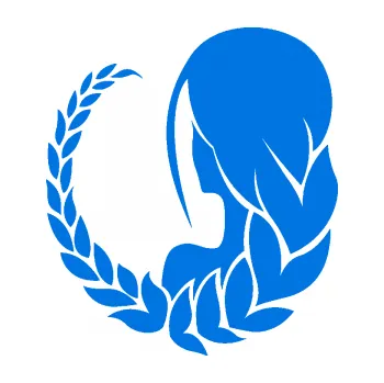 Samolepící dekorace Panna 002 levá (11 - modrá oceán) SAMOLEPKA NA AUTO, NÁLEPKA, FÓLIE, POLEP, TUNING, VLASTNÍ TEXT, TISK, AUTOSAMOLEPKY.cz, POLEPY, OBRÁZEK, LOGO, 3D STICKERS