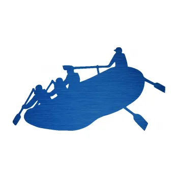 Polep vozidla SAMOLEPKA Raft 001 levá (65 - škrábaný kov modrý) NA AUTO, NÁLEPKA, FÓLIE, POLEP, TUNING, VLASTNÍ TEXT, TISK, AUTOSAMOLEPKY.cz, POLEPY, OBRÁZEK, LOGO, SAMOLEPKY