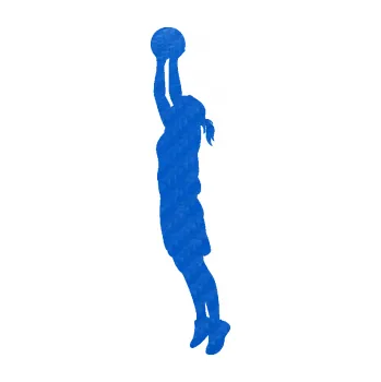 Samolepicí dekorace na vozidlo Basketbal 017 levá basketbalistka (57 - 3D karbon modrý) SAMOLEPKA NA AUTO, NÁLEPKA, FÓLIE, POLEP, TUNING, VLASTNÍ TEXT, TISK, AUTOSAMOLEPKY.cz, POLEPY, OBRÁZEK, LOGO, 3D STICKERS