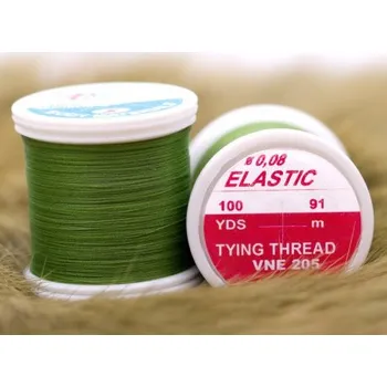 Hends Elastic 0,08mm vázací nit Olive Green