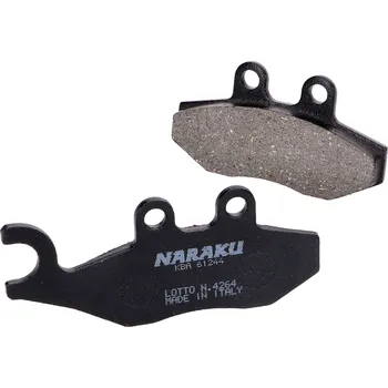 Brzdová destička Naraku Brzdové destičky Naraku, Piaggio X7, X9, X-Evo, MP3, Vespa 946, GTS, GTV NK430.03
