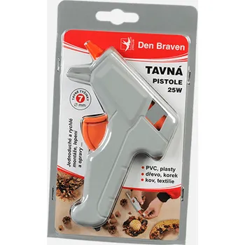 Tavná pistole Den Braven - Tavné pistole, 7 mm, 25 W