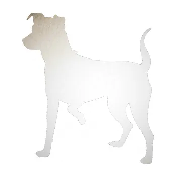 Polep vozidla SAMOLEPKA Pes 075 levá Pražský krysařík (82 - odrazková reflexní bílá) NA AUTO, NÁLEPKA, FÓLIE, POLEP, TUNING, VLASTNÍ TEXT, TISK, AUTOSAMOLEPKY.cz, POLEPY, OBRÁZEK, LOGO, SAMOLEPKY