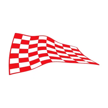 Polep vozidla SAMOLEPKA Šachovnice 050 (10 - červená) NA AUTO, NÁLEPKA, FÓLIE, POLEP, TUNING, VLASTNÍ TEXT, TISK, AUTOSAMOLEPKY.cz, POLEPY, OBRÁZEK, LOGO, SAMOLEPKY