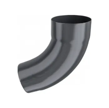 Střecha Koleno Ø 100/72°, KJG PZ lakovaný pozink - TM RAL 8028 tmavě hnědá