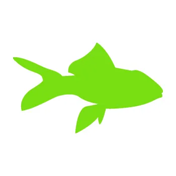 Polep vozidla SAMOLEPKA Ryba 002 pravá (04 - zelená kawasaki) NA AUTO, NÁLEPKA, FÓLIE, POLEP, TUNING, VLASTNÍ TEXT, TISK, AUTOSAMOLEPKY.cz, POLEPY, OBRÁZEK, LOGO, SAMOLEPKY