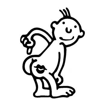 Samolepicí dekorace na vozidlo Polib mi 002 pravá (01 - černá) SAMOLEPKA NA AUTO, NÁLEPKA, FÓLIE, POLEP, TUNING, VLASTNÍ TEXT, TISK, AUTOSAMOLEPKY.cz, POLEPY, OBRÁZEK, LOGO, 3D STICKERS