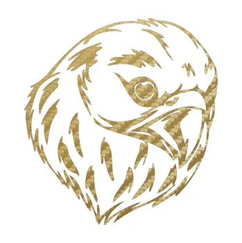 Samolepicí dekorace na vozidlo Predators 045 pravá (59 - 3D karbon zlatý) SAMOLEPKA NA AUTO, NÁLEPKA, FÓLIE, POLEP, TUNING, VLASTNÍ TEXT, TISK, AUTOSAMOLEPKY.cz, POLEPY, OBRÁZEK, LOGO, 3D STICKERS