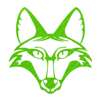 Samolepící dekorace SAMOLEPKA Liška 001 (58 - 3D karbon zelený kawasaki) NA AUTO, NÁLEPKA, FÓLIE, POLEP, TUNING, VLASTNÍ TEXT, TISK, AUTOSAMOLEPKY.cz, POLEPY, OBRÁZEK, LOGO, SAMOLEPKY