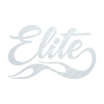 Polep vozidla SAMOLEPKA Elite nápis (51 - 3D karbon bílý) NA AUTO, NÁLEPKA, FÓLIE, POLEP, TUNING, VLASTNÍ TEXT, TISK, AUTOSAMOLEPKY.cz, POLEPY, OBRÁZEK, LOGO, SAMOLEPKY