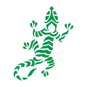 Samolepící dekorace Ještěrka 009 pravá (12 - zelená) SAMOLEPKA NA AUTO, NÁLEPKA, FÓLIE, POLEP, TUNING, VLASTNÍ TEXT, TISK, AUTOSAMOLEPKY.cz, POLEPY, OBRÁZEK, LOGO, 3D STICKERS