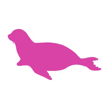 Samolepící dekorace SAMOLEPKA Lachtan 001 levá (16 - růžová) NA AUTO, NÁLEPKA, FÓLIE, POLEP, TUNING, VLASTNÍ TEXT, TISK, AUTOSAMOLEPKY.cz, POLEPY, OBRÁZEK, LOGO, SAMOLEPKY