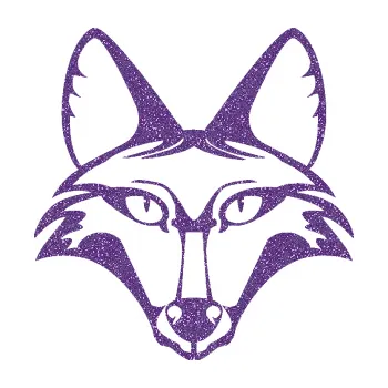 Samolepící dekorace SAMOLEPKA Liška 001 (87 - Ultra Metalic fialová) NA AUTO, NÁLEPKA, FÓLIE, POLEP, TUNING, VLASTNÍ TEXT, TISK, AUTOSAMOLEPKY.cz, POLEPY, OBRÁZEK, LOGO, SAMOLEPKY