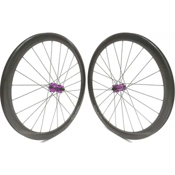 Zapletené kolo DUKE by BikePart 1505g Karbonová plášťová zapletená kola DUKE Baccara 42C SLS2 Disc, HOPE RS4 SP road disc, Sapim CX Ray