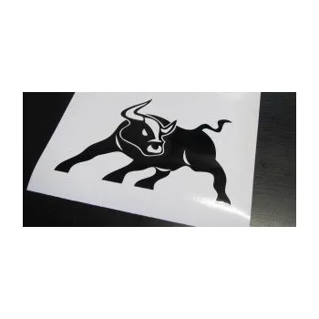 Samolepící dekorace SAMOLEPKA Býk 003 levá (17 - šedá) NA AUTO, NÁLEPKA, FÓLIE, POLEP, TUNING, VLASTNÍ TEXT, TISK, AUTOSAMOLEPKY.cz, POLEPY, OBRÁZEK, LOGO, SAMOLEPKY