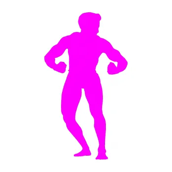 Polep vozidla Kulturista 011 pravá (72 - Fluorescentní růžová) SAMOLEPKA NA AUTO, NÁLEPKA, FÓLIE, POLEP, TUNING, VLASTNÍ TEXT, TISK, AUTOSAMOLEPKY.cz, POLEPY, OBRÁZEK, LOGO, 3D STICKERS