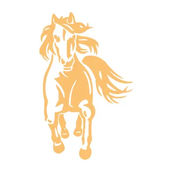 Samolepící dekorace SAMOLEPKA Kůň 077 levá (08 - béžová) NA AUTO, NÁLEPKA, FÓLIE, POLEP, TUNING, VLASTNÍ TEXT, TISK, AUTOSAMOLEPKY.cz, POLEPY, OBRÁZEK, LOGO, SAMOLEPKY