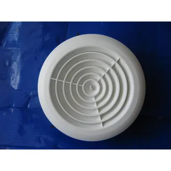 Ventil Anemostat ventil 150 nastavitelný pro rekuperační větrání ( Anemostat z odolného bílého plastu na potrubí pr. 150 Anemostat je plně regulovatelný bez použití nástroje. Ve středu má anemostat stavěcí prvek ovladatelný dvěma prsty, kterými pohodlně zvolíte)