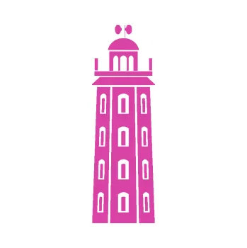 Samolepící dekorace Maják 003 (16 - růžová) SAMOLEPKA NA AUTO, NÁLEPKA, FÓLIE, POLEP, TUNING, VLASTNÍ TEXT, TISK, AUTOSAMOLEPKY.cz, POLEPY, OBRÁZEK, LOGO, 3D STICKERS