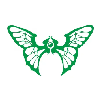 Samolepící dekorace Motýl 001 levá (12 - zelená) SAMOLEPKA NA AUTO, NÁLEPKA, FÓLIE, POLEP, TUNING, VLASTNÍ TEXT, TISK, AUTOSAMOLEPKY.cz, POLEPY, OBRÁZEK, LOGO, 3D STICKERS