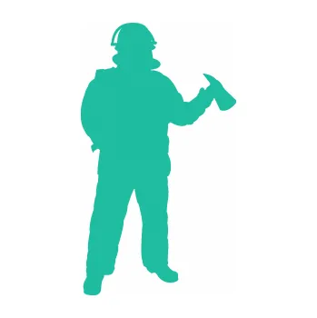 Samolepící dekorace Hasič 010 pravá (25 - tyrkysová) SAMOLEPKA NA AUTO, NÁLEPKA, FÓLIE, POLEP, TUNING, VLASTNÍ TEXT, TISK, AUTOSAMOLEPKY.cz, POLEPY, OBRÁZEK, LOGO, 3D STICKERS