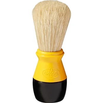 Štětka na holení Omega 40099 štětka z kančích štětin Barva: Žlutá