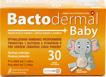 Pharmaceutical Biotechnology Bactodermal Baby 30 sáčků