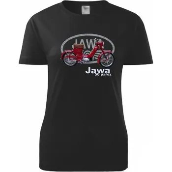 Dámské tričko STRIKER Dámské tričko Jawa 555 Barva: Černá, Velikost: L