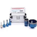 Korunkové diamantové vrtáky do keramiky či kamenu, 6 - 68 mm, M14, sada 6 ks, Tagred TA4085