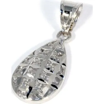 Přívěsek Přívěs kapka rytá