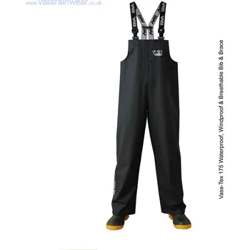 Pánské kalhoty VASS nepromokavé kalhoty VASS-TEX 175 Black Velikost: L (34-36)