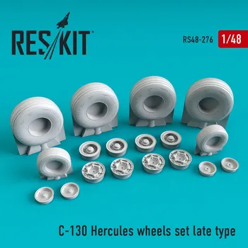 Plastikový model Reskit 1/48 C-130 Hercules wheels late (ITAL)