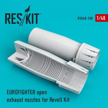 Plastikový model Reskit 1/48 Eurofighter open exhaust nozzles (REV)