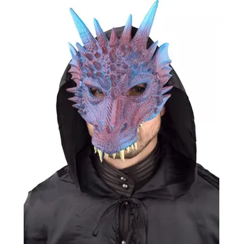 Karnevalový kostým Pánská maska - Drak modrofialový