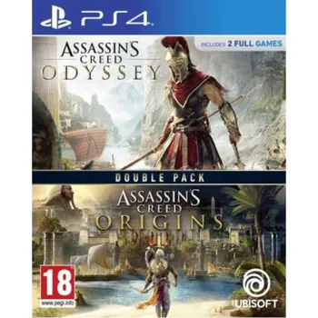 Hra pro PlayStation 4 Assassins Creed Odyssey + Origins Double Pack PS4