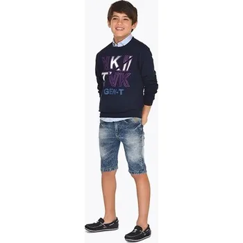 Chlapecké džínové kraťasy Mayoral 6224 modré Rozměr: 166 (16 let)