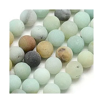 Přírodní kámen Amazonit matný 6mm (8ks)