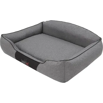 Pelíšek pro psa HobbyDog Pelíšek pro psa Royal ekolen - šedý Velikost: XL - 84x65 cm (65x42 cm)