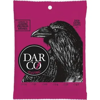 Struna pro kytaru a smyčcový nástroj Martin/Darco DARCO D930 Extra Lights struny na el .kytaru