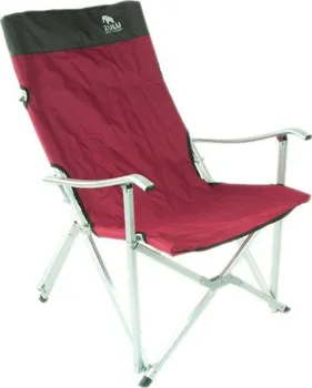 kempingová židle Zulu Relax červená