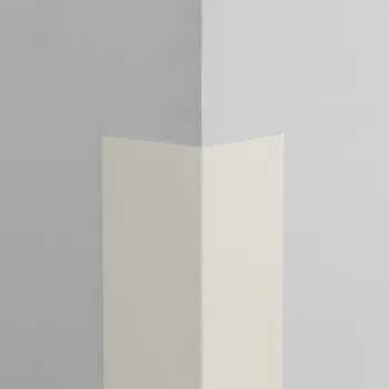 Stavební profil Plastová ochrana rohu LUX - BÍLÁ - 30 x 30 mm x 1,5 m - standard
