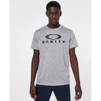 Pánské tričko Tričko OAKLEY Enhance QD SS Tee SCI Bark 11.0, Šedé, FOA402201-27b L
