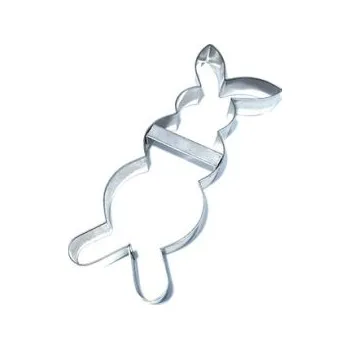 Velikonoční dekorace Vykrajovátko zajíc 19 x 6 cm