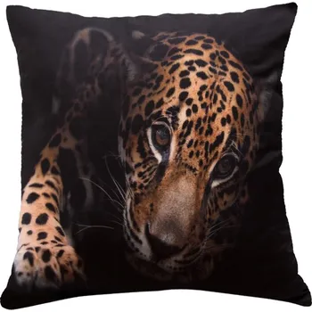 Polštář Polštář JAGUÁR 40x40 cm fototisk motiv jaguár MyBestHome Varianta: Povlak na polštář, 40x40 cm