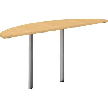 Kancelářská sestava Přísed ke stolu 200 - 1625 x 450 x 25, výška 742, Ořech