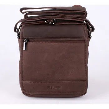Crossbody taška Bellugio no. 26663 hnědá | KabelkyproVas.cz