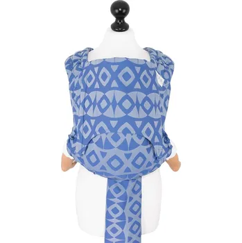 New Size: Fidella Fly Tai - Mei Tai - Night Owl -smooth blue-